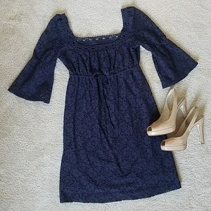 Laundry by Shelli Segal Crochet Dress